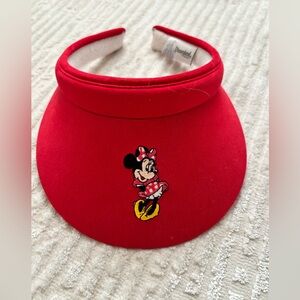 Minnie Mouse Red Visor